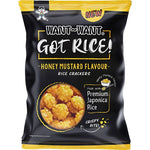 WANT WANT , RICE CRACKERS HONEY MUSTARD GOT RICE! 85G