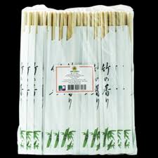 JADE, BAMBOO CHOPSTICKS SINGLE USE, 100 PAIRS