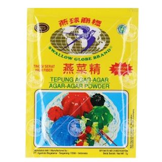 SWALLOW, AGAR AGAR CHOCOLATE, 7G