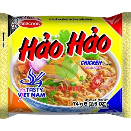 ACECOOK, HAO HAO CHICKEN NOODLE 75G