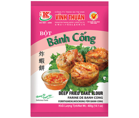 VINH THUAN, DEEPP FRY CAKE FLOUR, BOT BANH CONG 400G