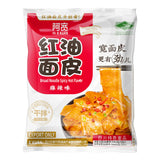 AK BAIJIA BROAD NOODLE SPICY HOT FLAVOUR RED 110G