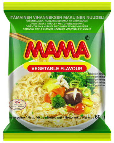 MAMA VEGETABLE INSTANT NOODLE 60G