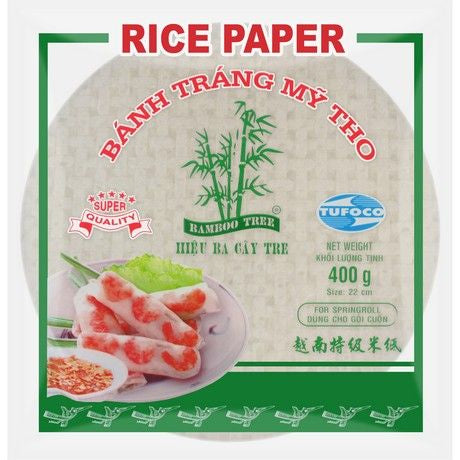 BAMBOO TREE, RICE PAPERROUND 22CM 400G