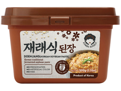 AJUMMA, DOENJANG SOYBEAN PASTE 500G