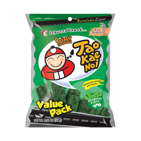 TAO KAE NOI, CRISPY ORIGINAL SEAWEED 59G
