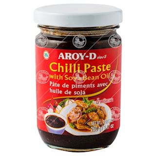 AROY-D, CHILLI PASTE WITH SOY BEAN OIL 260G