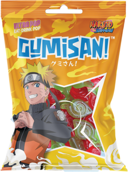 ULTRA POP, GUMISAN NARUTO, CHERRY APPLE FLAVOUR 180G