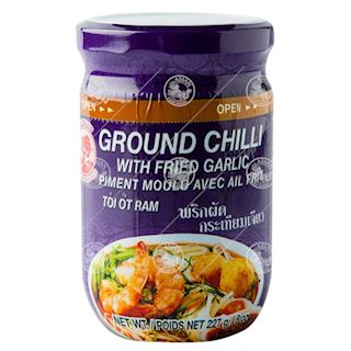 COCK, GROUND CHILLI WITH FRIED GARLIC 227G