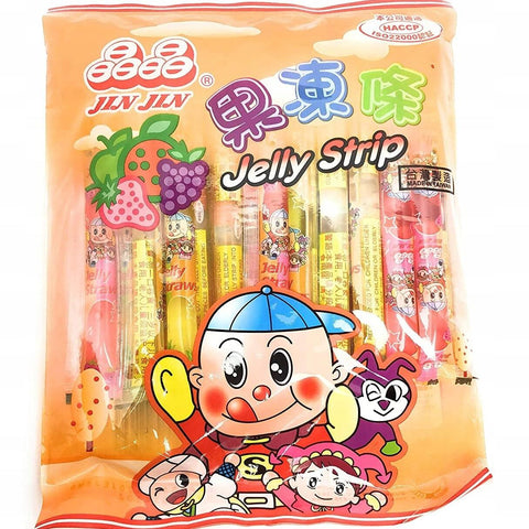 JIN JIN, FRUIT JELLY STICKS 300G