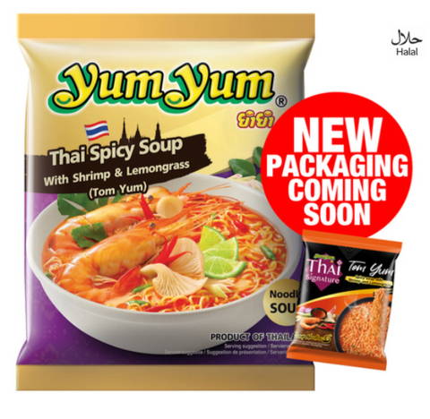 YUM YUM, INSTANT NOODLE TOMYUM SHRIMP 100G