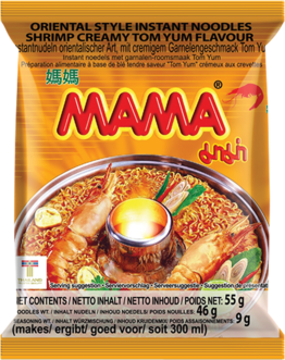 MAMA RICE NOODLE CREAMY TOMYUM 55G