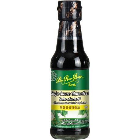 PRB SOY SAUCE GLUTEN FREE, LESS SALT 150ML