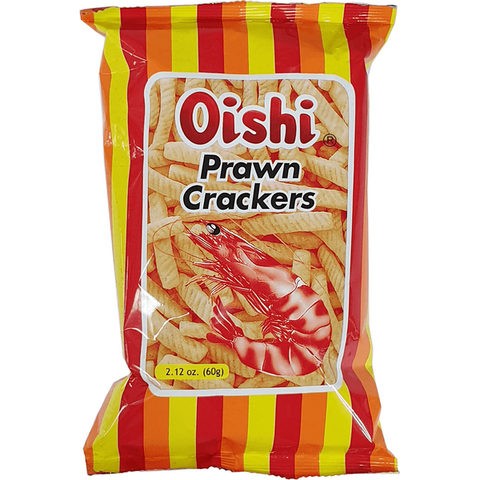OISHI PRAWN CRACKER ORIGINAL 60G