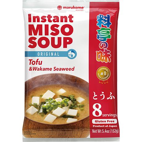 MARUKONE, MISO SOUP ORIGINAL TOFU AND WAKAME 152G