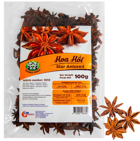 DOUBLE PANDA STAR ANISE 100G