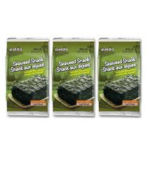 PALDO, SEAWEED SNACK WASABI 3X5G