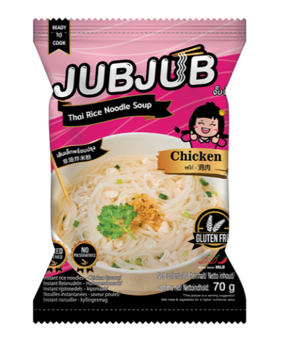 JUBJUB, INST RICE NOODLE CHICKEN 70G