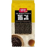 DONGWON SEAWEED ROASTED, SEASONED CUT 28G