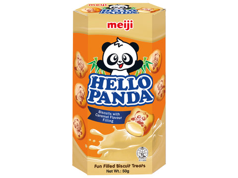 MEIJI PANDA, BISCUITS CARAMEL 50G