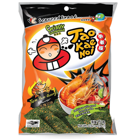 TAO KAE NOI CRISPY SEEWEED TOMYUM 59G