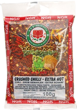 NGR, CHILLI CRUSHED EXTRA HOT 100G