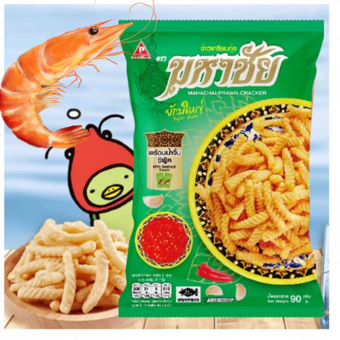 MAHACHAI, CRISPY CRACKER WITH SAUCE 90G