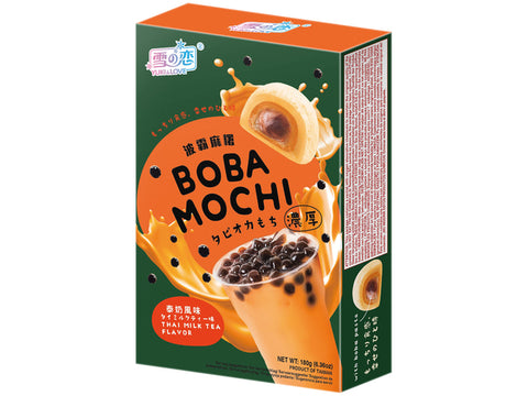 Y&L, BOBA MOCHI CAKES THAI MILK TEA FLAVOUR 180G