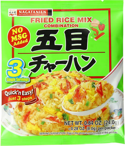 NAGATANIEN, COMBINATION FRIED RICE MIX 24G