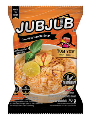 JUBJUB, INST RICE NOODLE TOMYUM 70G