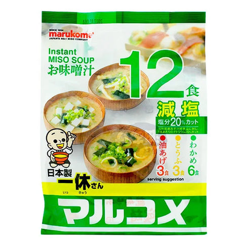 MARUKOME,  Instant miso soup 12p 258g