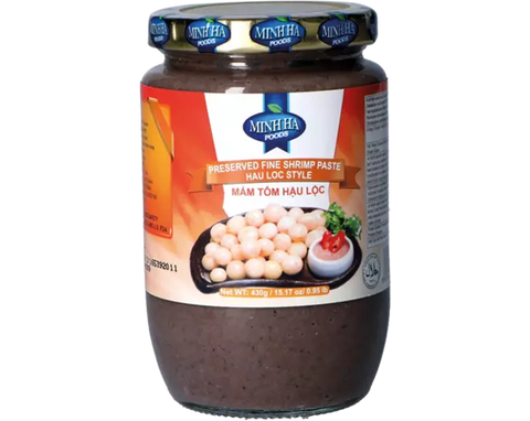MINH HA, PRSERVED SHRIMP PASTE MAM TOM HAU LOC, 430G