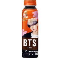 HY BTS HOT BREW COFFEE BLACK 350ML