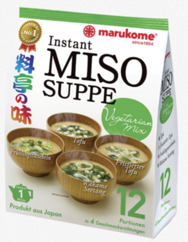 MARUKOME, INSTANT MISO SOUP DARK VEGETARIAN 224.55G