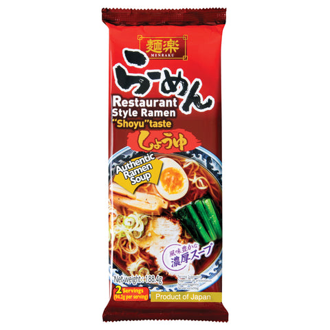HIKARI MISO, RESTAURANT STYLE RAMEN SHOYU TASTE 188 G