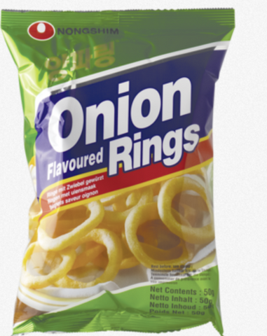 NONGSHIM ONION RINGS SNACK 50G