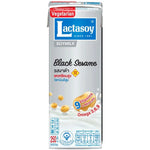 LACTASOY, Soy milk black sesame/ plain sweetened 1LTR