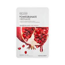 FACIAL MASK WITH POMEGRANATE