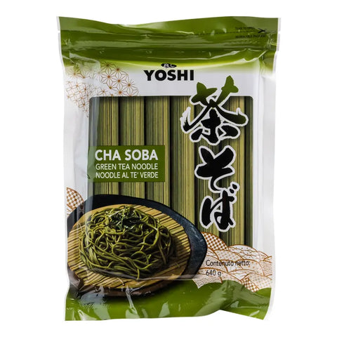 YOSHI, GREEN TEA NOODLE CHA SOBA 640G