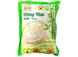 KIMBOI, PRE COOKED BAMBOO SHOOT STRIPS IN WATER, MANG NUA TUOI,700G