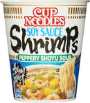 NISSIN, RAMEN SOY SAUCE SHRIMP IN CUP 63G