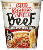 NISSIN, RANEN 5 SPICES BEEF IN CUP 63G