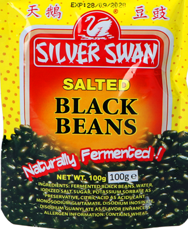 SILVER SWAN, SALTED BLACK BEANS 100G