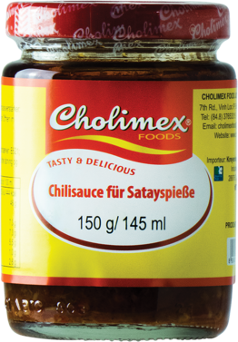 CHOLIMEX, CHILI SAUCE FOR SATAY 150G