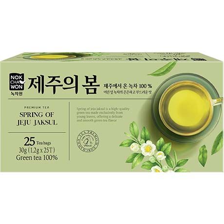 NOKCHAWON, GREEN TEA SPRING OF JEJU JAKSUL 30G