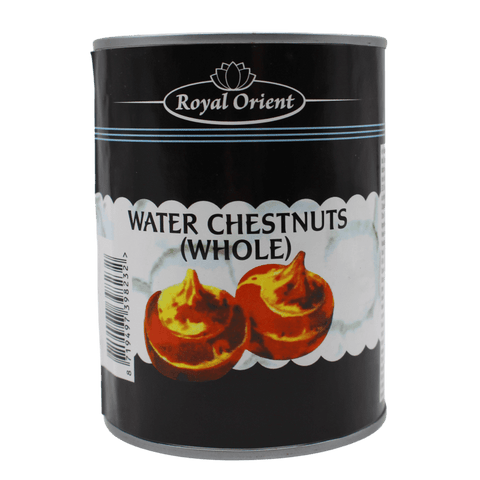 Royal orient, water chestnuts whole 567g