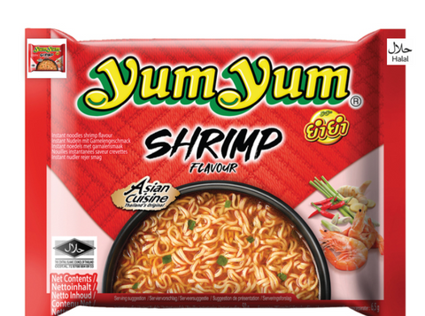 YUM YUM, NOODLE SHRIMP 60G