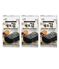 PALDO, SEAWEED SNACK ROASTED 3X5G