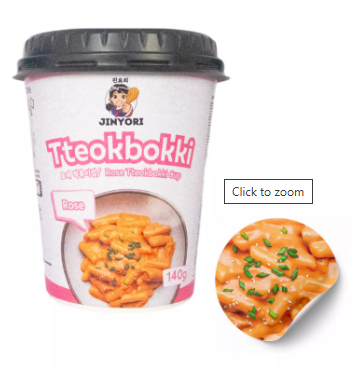 JINYORI Rose Tteokbokki 140g