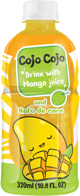 COJO COJO, DRINK WITH MANGO JUICE & NATA DE COCO 320ML